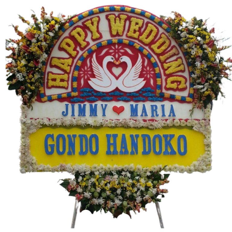 Bunga Papan Elegan dengan desain minimalis ini cocok untuk berbagai acara seperti ucapan selamat atau belasungkawa. Dibuat dengan bunga segar pilihan yang dirangkai secara profesional untuk memberikan kesan yang sopan dan berkesan. Ranga kuat, kokoh, dan elegan. Bisa custom untuk penulisan nama, ucapan, dan warna sesuai keinginan Anda.