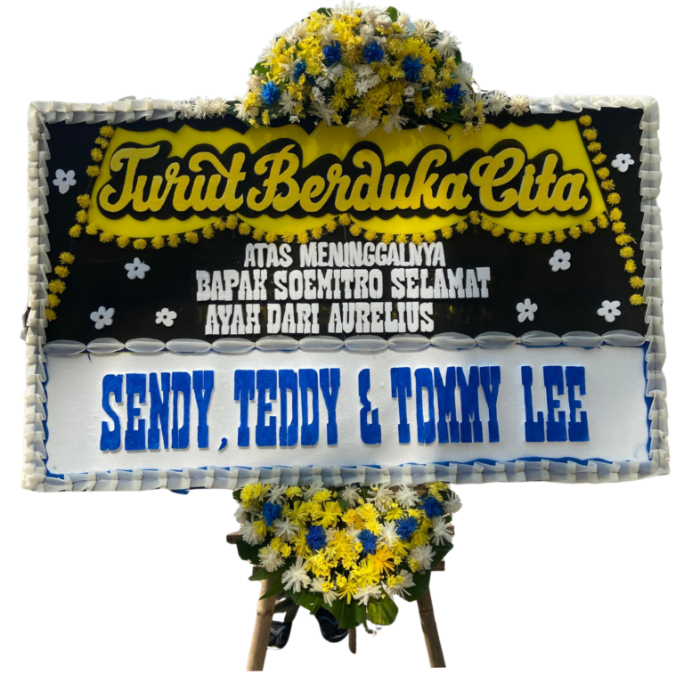 Bunga Papan Elegan dengan desain minimalis ini cocok untuk berbagai acara seperti ucapan selamat atau belasungkawa. Dibuat dengan bunga segar pilihan yang dirangkai secara profesional untuk memberikan kesan yang sopan dan berkesan. Ranga kuat, kokoh, dan elegan. Bisa custom untuk penulisan nama, ucapan, dan warna sesuai keinginan Anda.